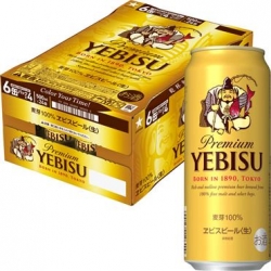【ケース販売】サッポロビール エビスビール 500ml×24