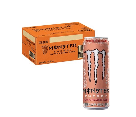 【ケース販売】アサヒ飲料 モンスターウルトラピーチキーン 355ml×24