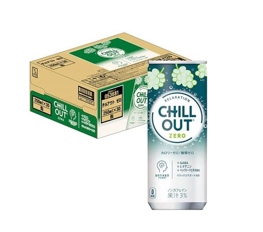 【ケース販売】日本コカ・コーラ チルアウトリラクゼーションドリンク ゼログラビティ 250ml×30