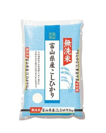 富山県産 無洗米こしひかり 5kg